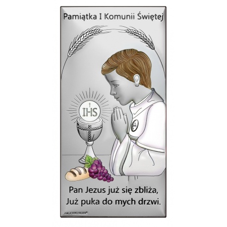 Obrazek Pamiątka I Komunii Św.Chłopiec  6717/10 COL