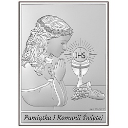 Obrazek Pamiątka I Komunii Św. Dziewczynka 6795/2XA