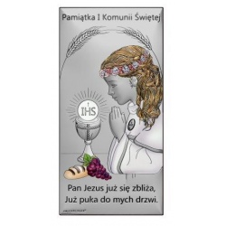 Obrazek Pamiątka I Komunii Św. Dziewczynka 6717/2ACOL
