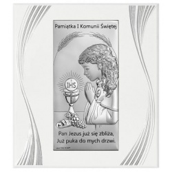 Obrazek Pamiątka I Komunii Św. Dziewczynka 6717FP/2A