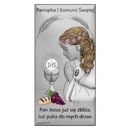 Obrazek Pamiątka I Komunii Św. Dziewczynka  6717/1ACOL