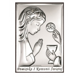 Obrazek Pamiątka I Komunii Św. Dziewczynka 6491/2A