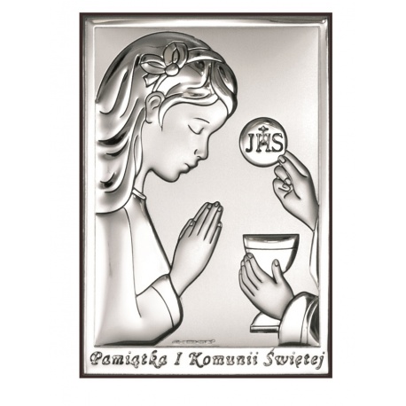 Obrazek Pamiątka I Komunii Św. Dziewczynka 6491/2A