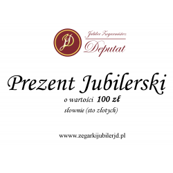 Prezent Jubilerski 100zł