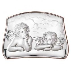 Obrazek srebrny Aniołki 81100/2L